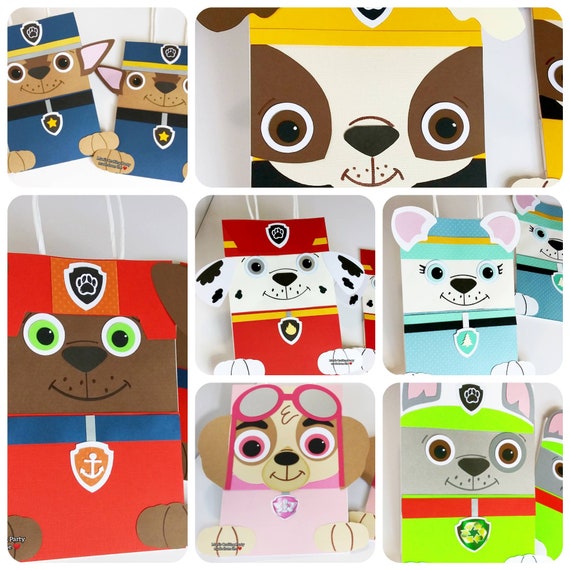 paw patrol gift bag