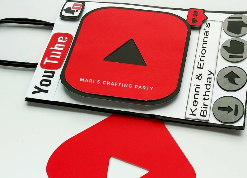 Youtube Party Favors YouTube Party Supplies YouTube Party Etsy