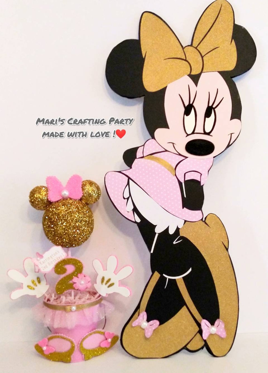 Minnie Mouse Die Cuts Minnie Mouse Cutouts Minnie Mouse Cut | Etsy