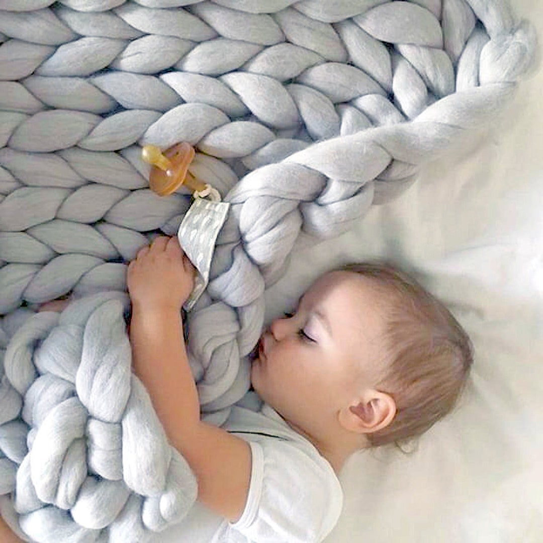 Organic Dummy/pacifier/soother Clip (alabaster Rain ) in Sustainable ...