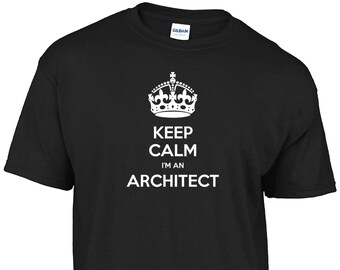 Keep calm I'm an architect t-shirt