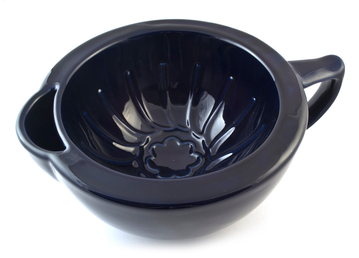 Extra Large Ceramic Shaving Mug Bowl Scuttle Handmade
