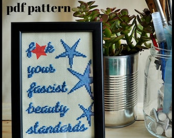 F*ck Your Fascist Beauty Standards PDF Pattern