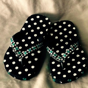 Girls Little Polka Dot Flip Flop