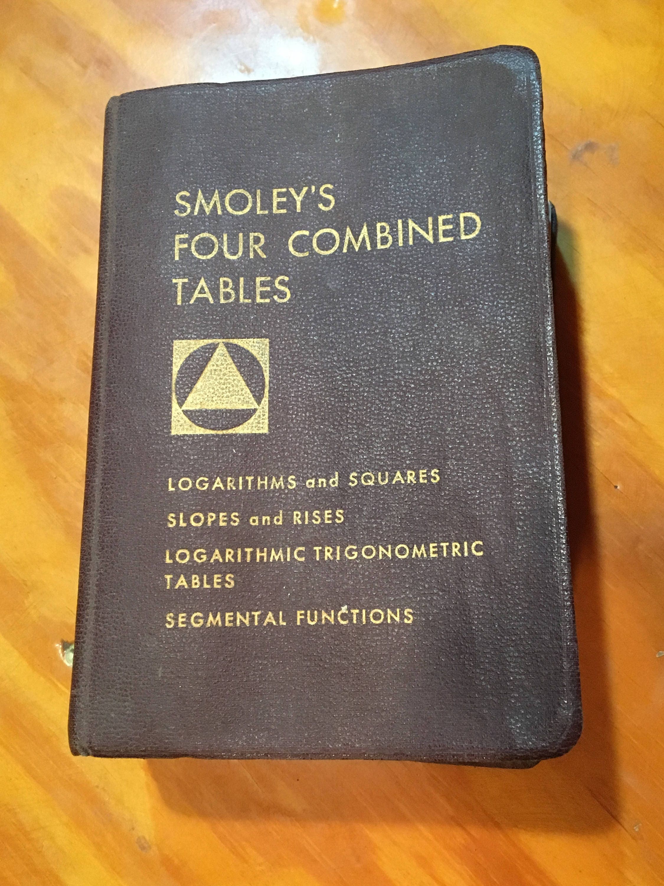 Smoley's Math 1968 Smoleys Four Combined Tables by C.K. Smoley and Sons - Etsy