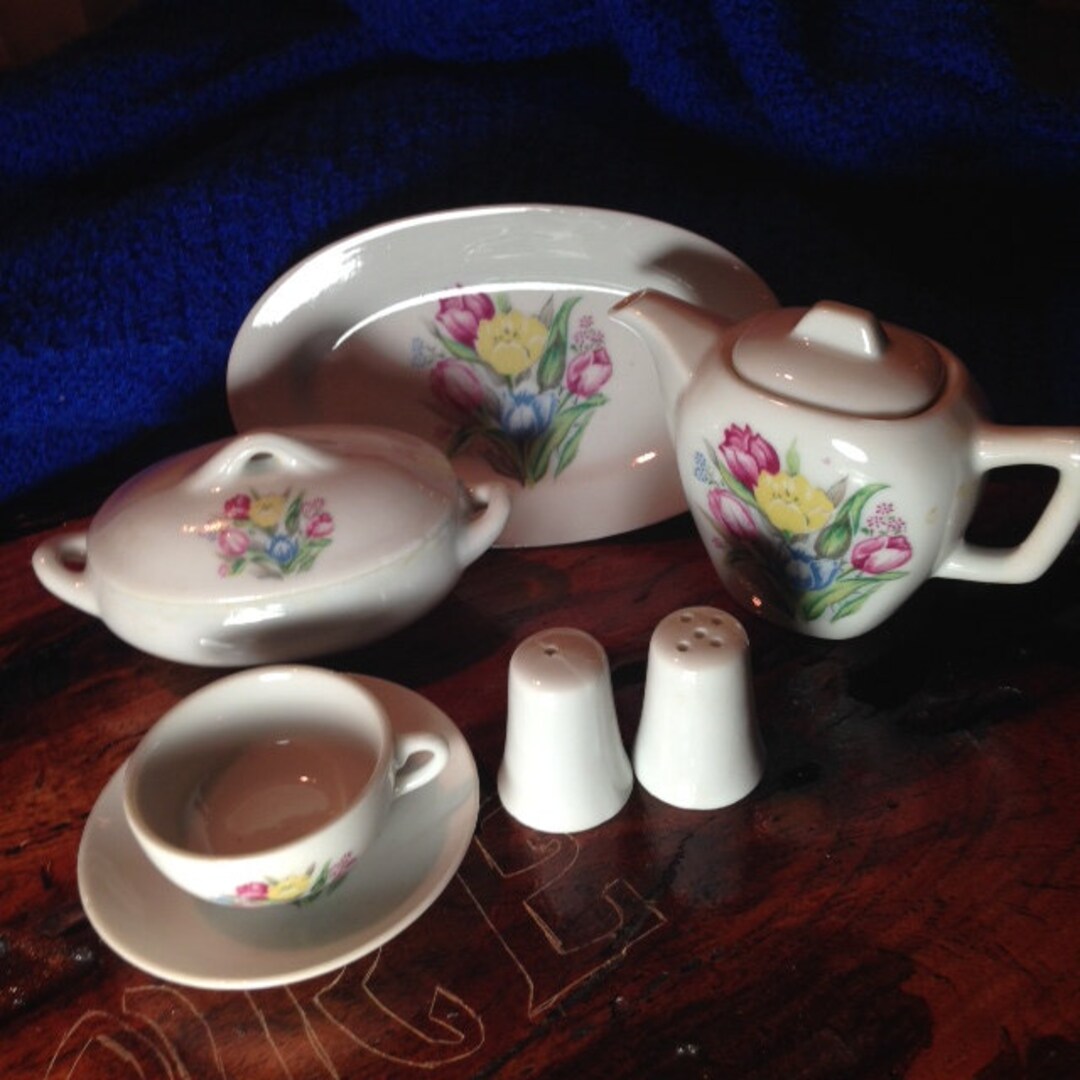 Childrens Tea and China Set Etsy