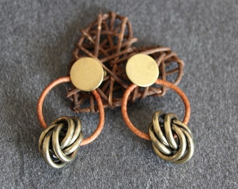 CLARITA *** pendientes originales, pendientes bohemios, pendientes finos, joyería bohemia, joyería étnica chic