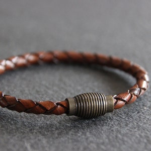 NAADI **** men's leather bracelet, leather bracelet, rustic men's bracelet, original leather bracelet, original men's bracelet, boho men's bracelet