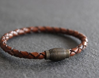 NAADI **** men's leather bracelet, leather bracelet, rustic men's bracelet, original leather bracelet, original men's bracelet, boho men's bracelet