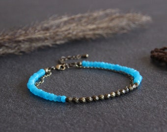 turquoise enkelband, enkelband, etnische enkelband, enkelketting, enkelband, etnische armband