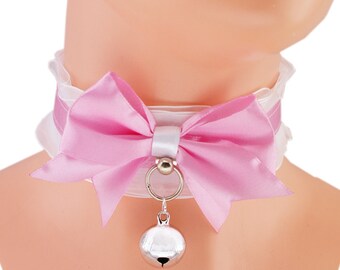 Ddlg Collar Pink Kitten Play Collar Pet Play Collar Bdsm Collar Choker Puppy Princess Pastel Gothic Kawaii Neko Collar Fairy Kei Daddy Ss1 Ddlg Collar Pink Kitten Play Collar Pet Play Collar Bdsm Collar Choker Puppy Princess Pastel Gothic Kawaii Neko Collar Fairy Kei Daddy Ss1