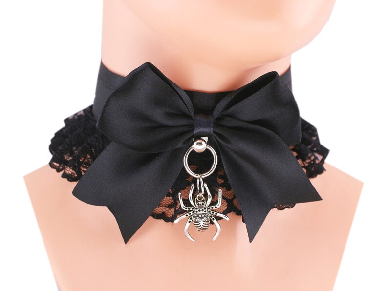 lace kitten collar