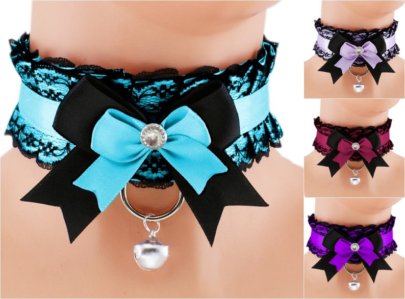 kitten collar choker