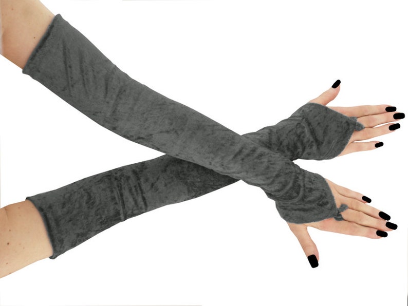 womens long evening gloves