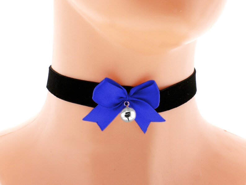 velvet choker necklace satin velvet kitten play collar ddlg collar lolita princess collar day collar kawaii bell choker kittenplay collar G1