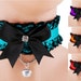 choker necklace PINK collar DDlg Kitten Play Collar black collars Pet Play Collar bdsm Chokes Kittenplay BDSM kawaii neko princess 78 