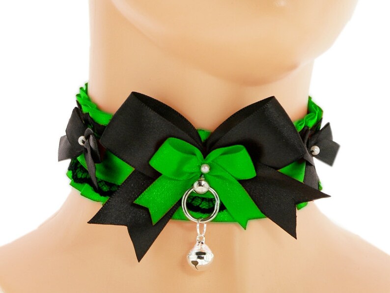 Black Kitten play ddlg collar BDSM Collar Burgundy kitten Etsy