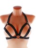 Black women body Harness belt bra open bra Harness lingerie open bra lingerie gothic costumes strappy lingerie k1 