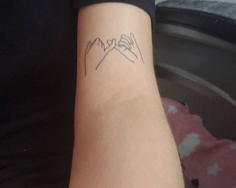 Friendship Tattoo Etsy