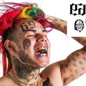テンポラリータトゥー - Tekashi69 テンポラリータトゥーセット テンポラリータトゥー - Tekashi69 テンポラリータトゥーセット