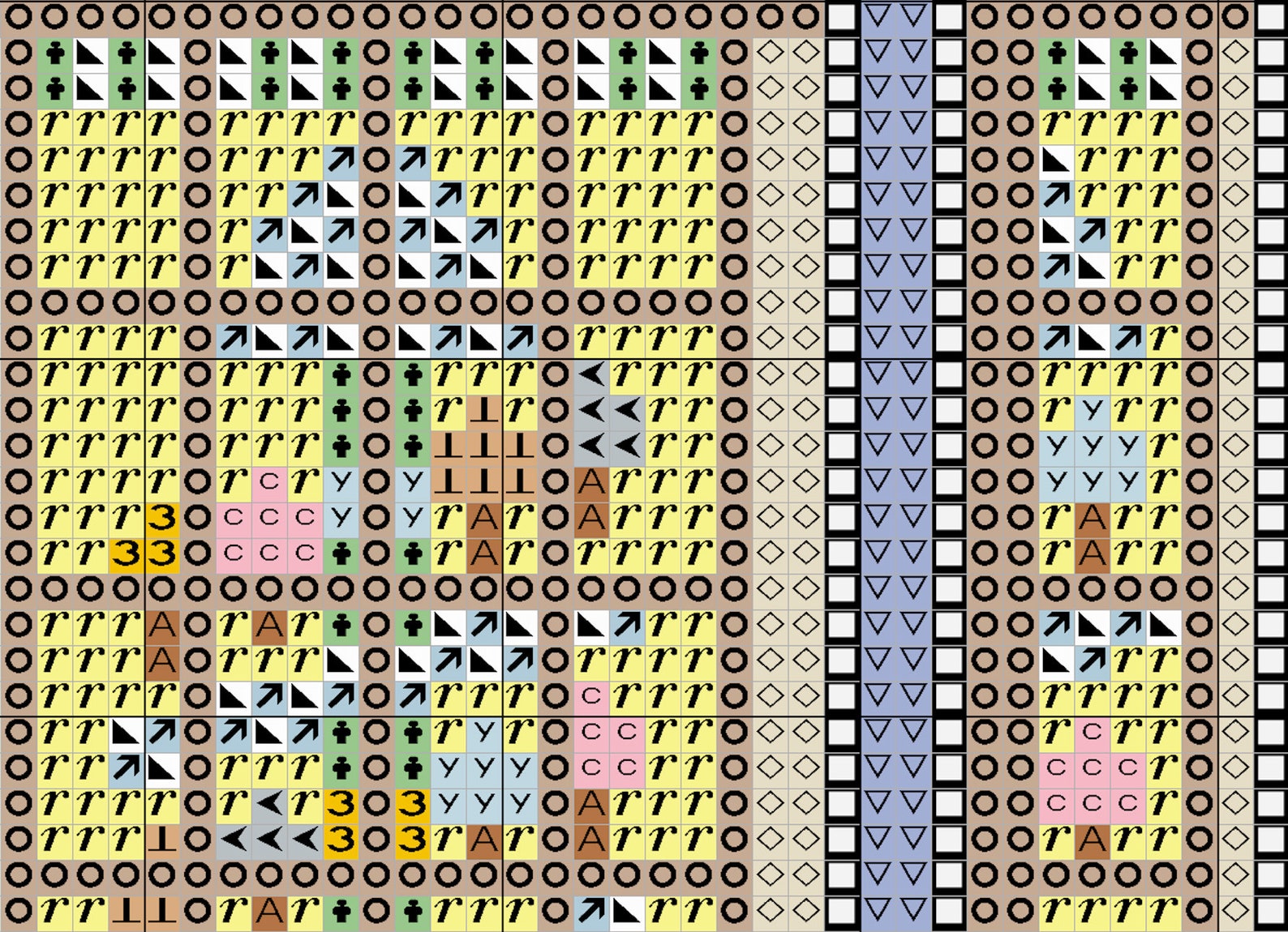 Little Diagon Alley Florean Fortescue's Ice Cream Parlor Cross Stitch