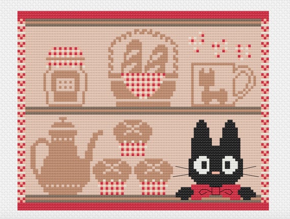 Kiki's Delivery Service Bakery Pattern (large) - Etsy
