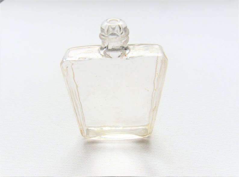 Vintage Miniature Glass Perfume Bottle Vintage Glass Perfume Bottle Made in