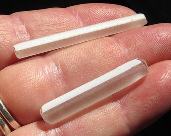 Unique Sea Glass Thermometers Curios! Rare Vintage Beach Glass Pieces / Antique Medical Equipment / Upcycled Beach Finds / Sea Glass Gifts