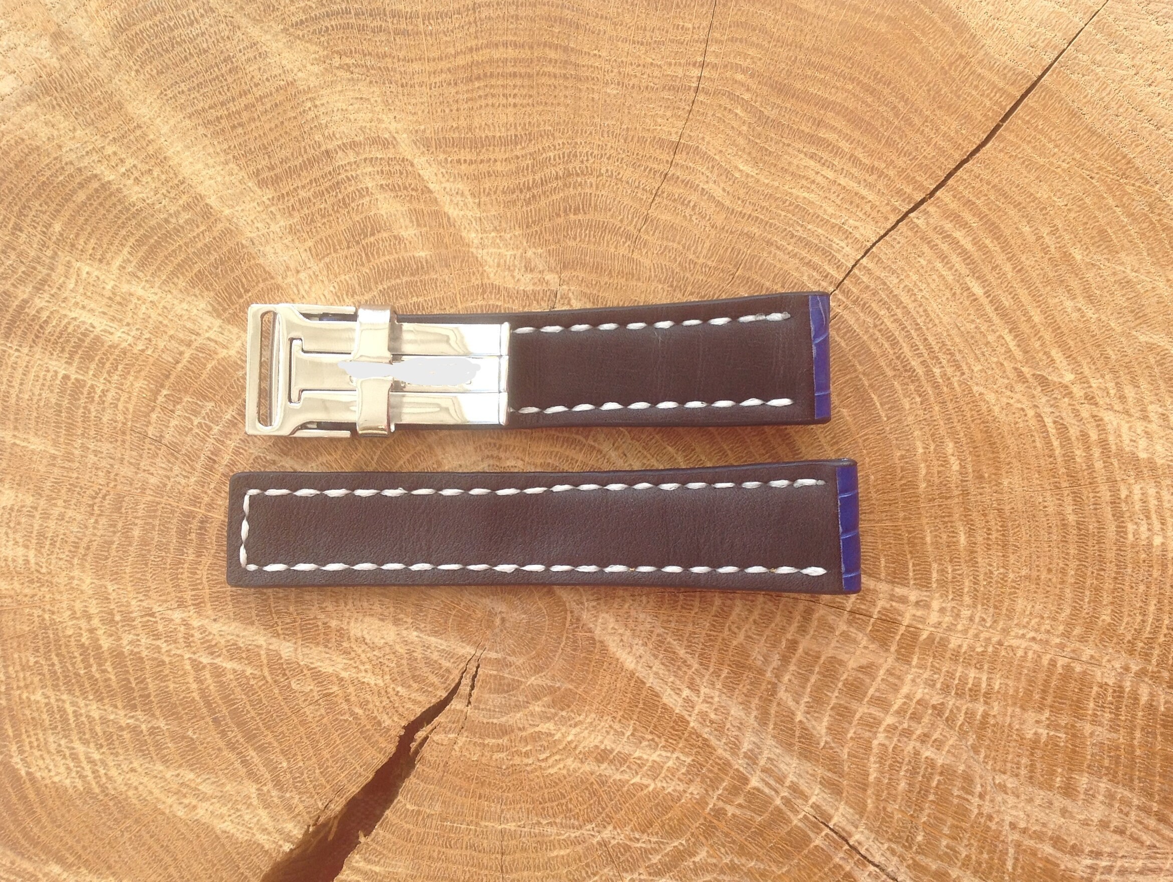 Breitling Watch Band 20mm 22mm 24mm Genuine Alligator Etsy