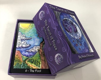 Home Decor for Joy Celtic Cosmic Tree of Life Wicca Tarot Cards Crystals Herbs Stash Decorative Box Home Decor for Joy Celtic Cosmic Tree of Life Wicca Tarot Cards Crystals Herbs Stash Decorative Box