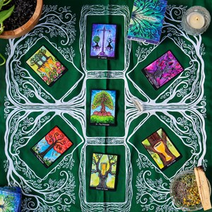 The Tarot of Trees Sixth edition Deck & Book Set - 80 Card Deck image 4