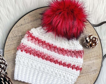 Patrón de gorro de crochet, patrón de gorro Winchester, gorro de crochet, gorro de invierno, gorro de crochet para mujer, gorro texturizado, PDF