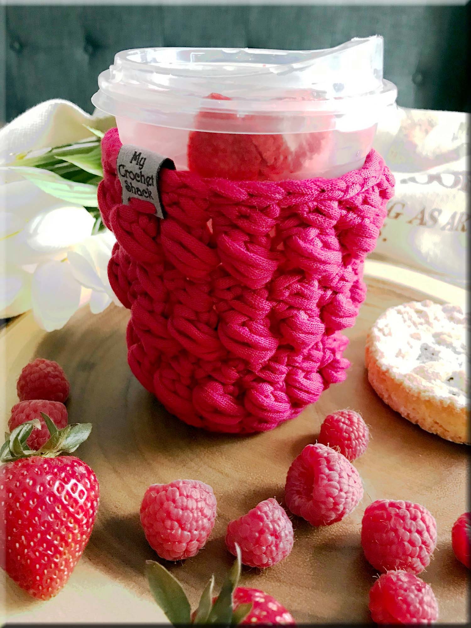 13 Crochet Cup Cozy Patterns for Coffee Runs 13 Crochet Cozy Pattern Morning Fuel Cozy