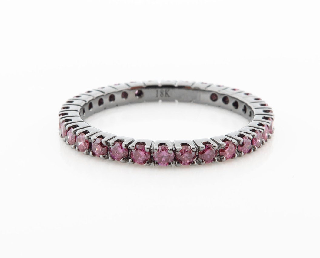 Pink Diamond Eternity Ring