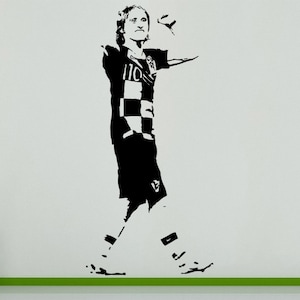 Luka Modric Croatian  Football Soccer Player Midfielder Kitchen Bedroom Wall Art Sticker Picture Decal