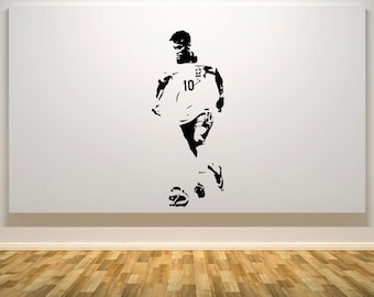 Neymar Da Silva Brazilian Brazil Football Soccer Player Kitchen Bedroom Wall Art Sticker Picture Decal