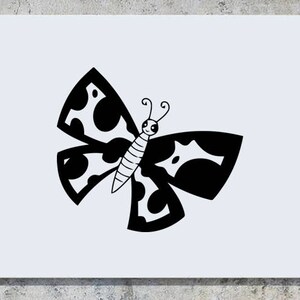 Cartoon Butterfly Insect Animal Bedroom Wall Art Sticker Picture Decal