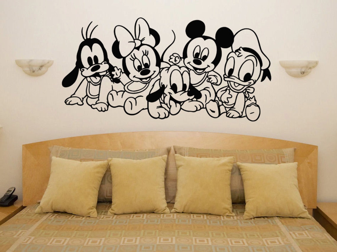 Baby Disney Characters Baby Nursery Room - Kids Childrens Play Room ...