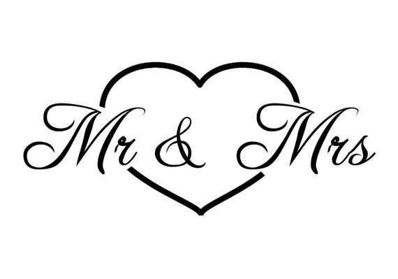 Mr and Mrs Love Each Other Wall Sticker – Home Decors