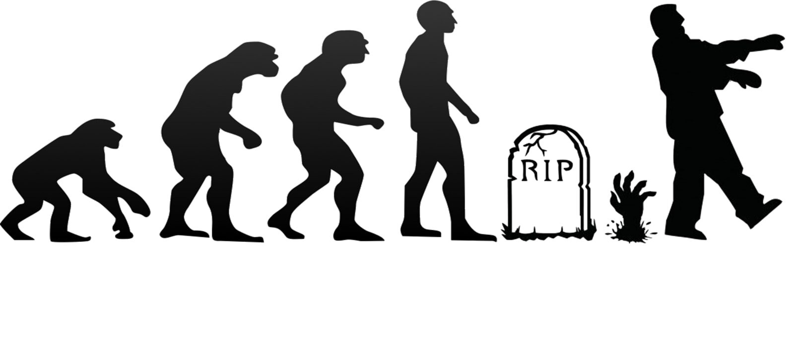 Zombie Evolution Monsters Walking Dead Bedroom Picture Etsy