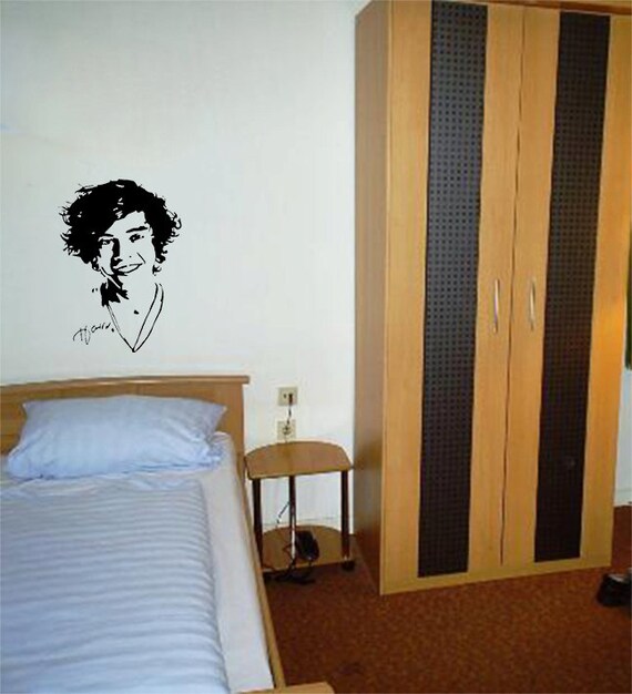 One Direction Harry Styles Wall Art Sticker Decal Girls Bedroom 1d