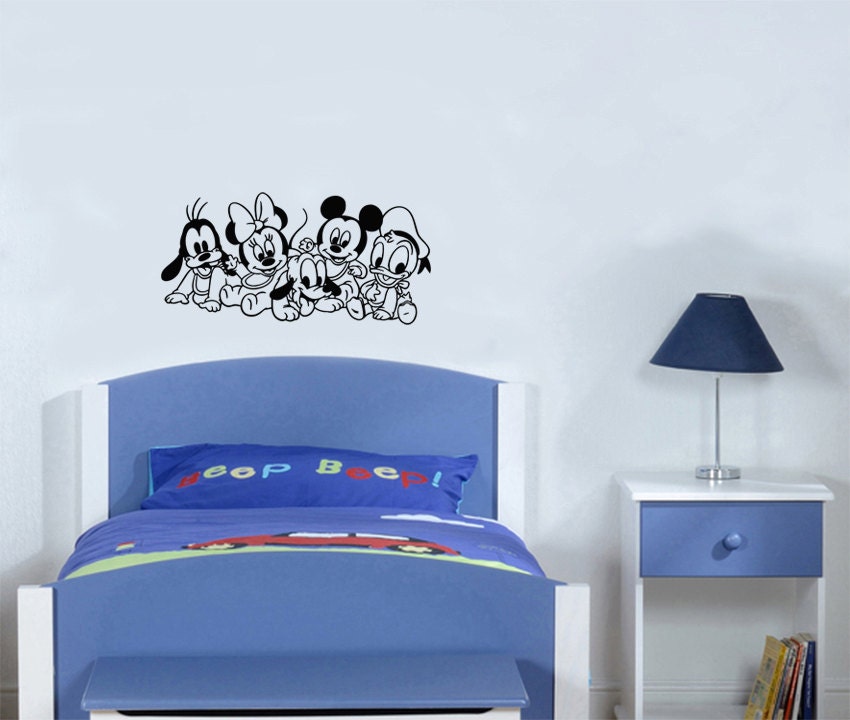 Baby Disney Characters Baby Nursery Room - Kids Childrens Play Room ...