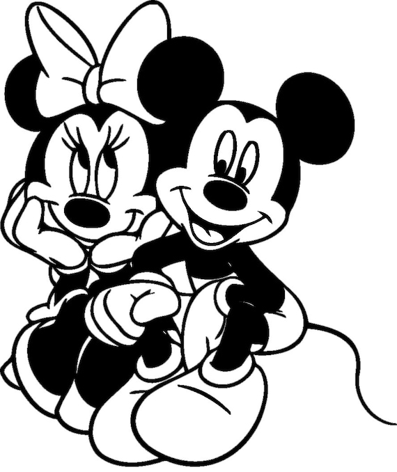 Pegatinas Disney Mickey Mouse y Minnie Mouse Ecuador