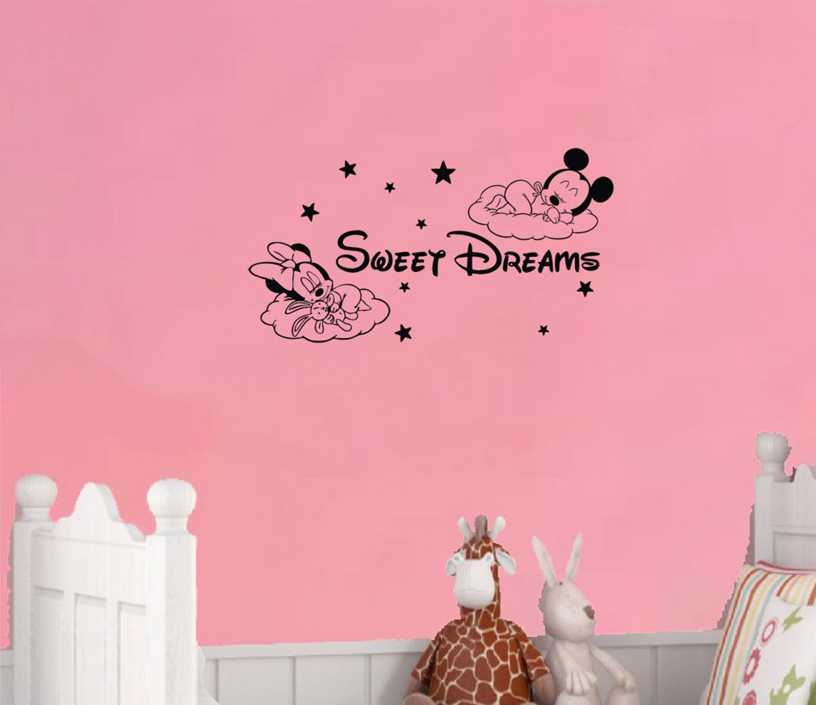 Mickey Mouse and Minnie Mouse Sweet Dreams Disney Kitchen Etsy UK