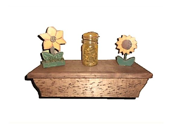 Drop Down Wood Wall Shelf Hidden Compartment Gun Safe Jewelry