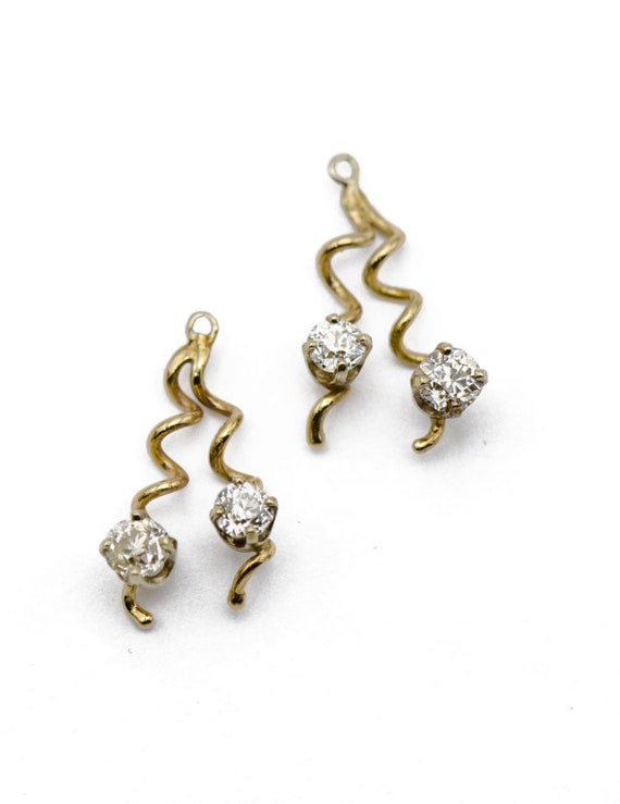 Vintage cheap earring jackets