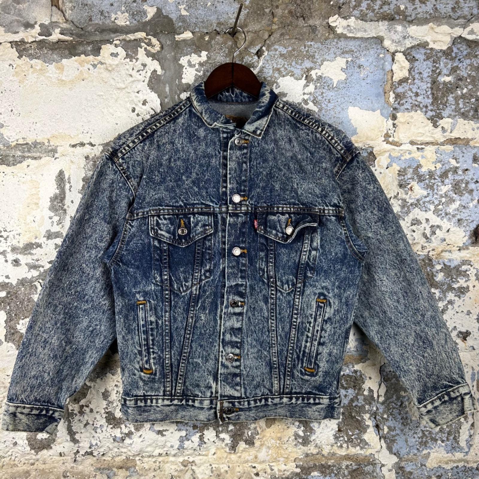 Vintage Levis Denim Jacket Xxl - Etsy
