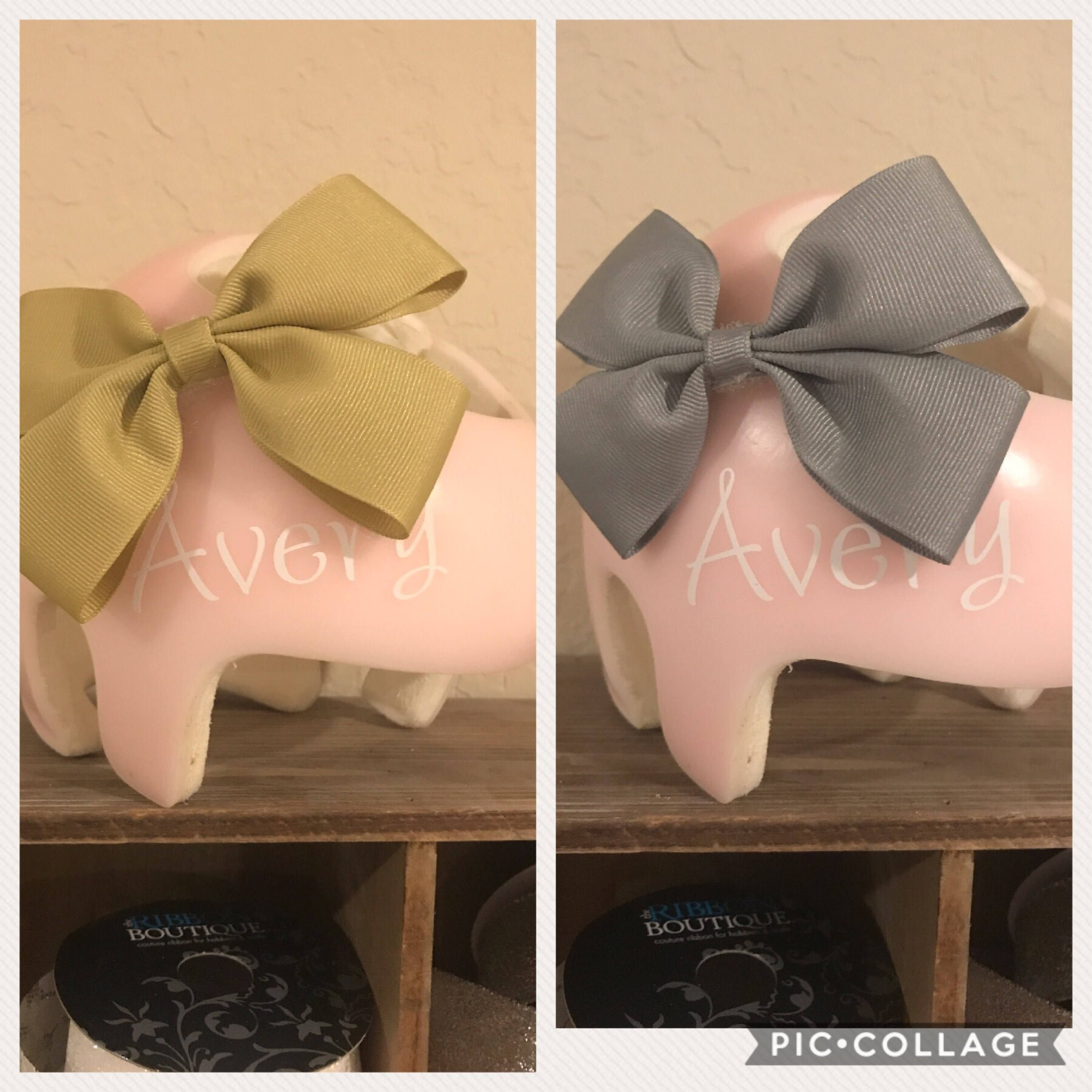 Handmade Helmet Bow (SILVER & GOLD)