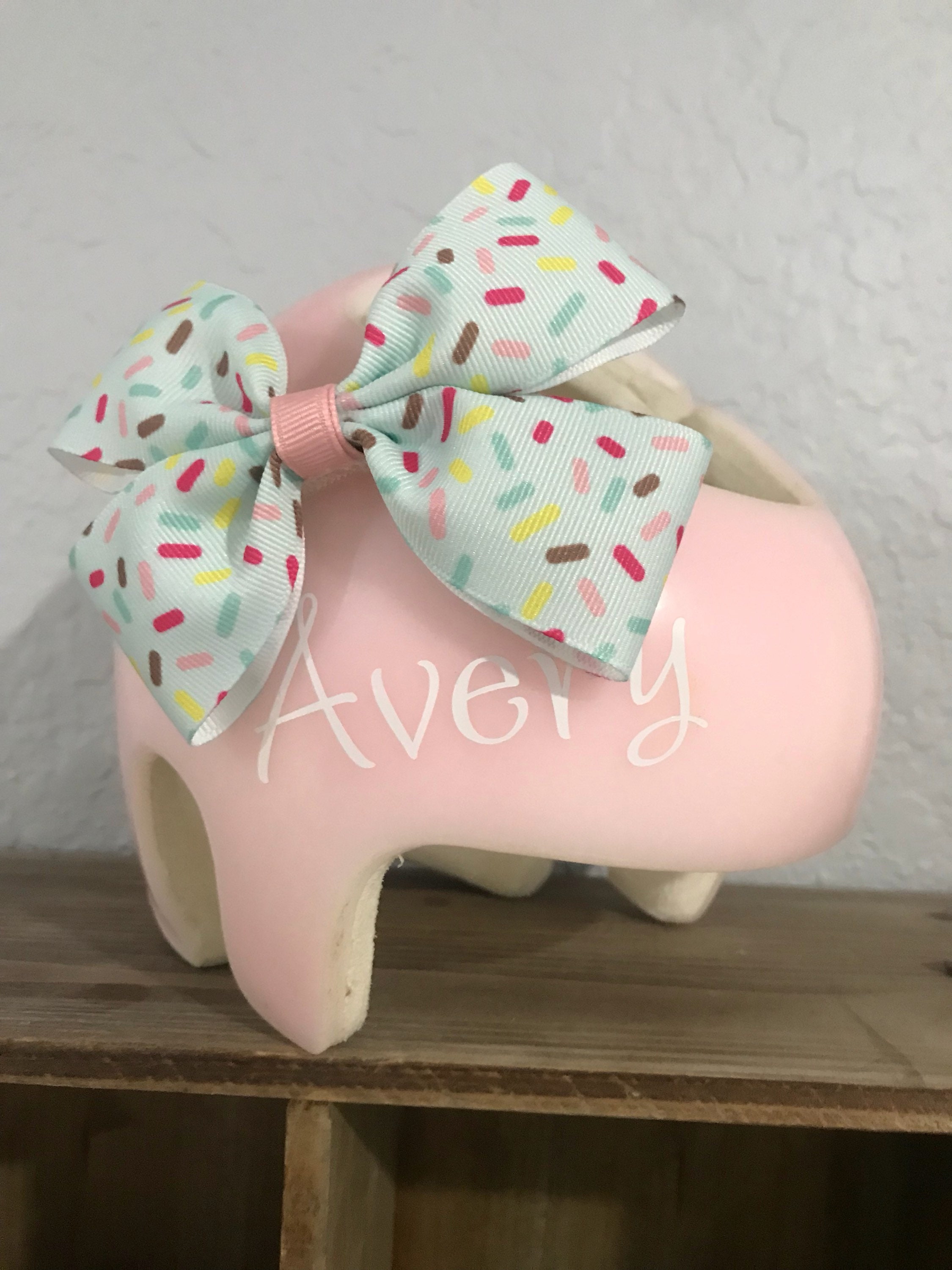 Handmade helmet bow (FUNFETTI)