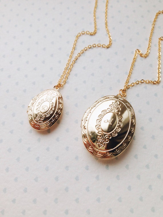 Matching Mother Daughter Locket Necklace / Matching Mommy Etsy